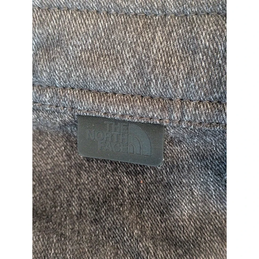 North Face Travel Trouser Pants Mens 30x27 Gray Stretch Drawstring Tapered Comfy